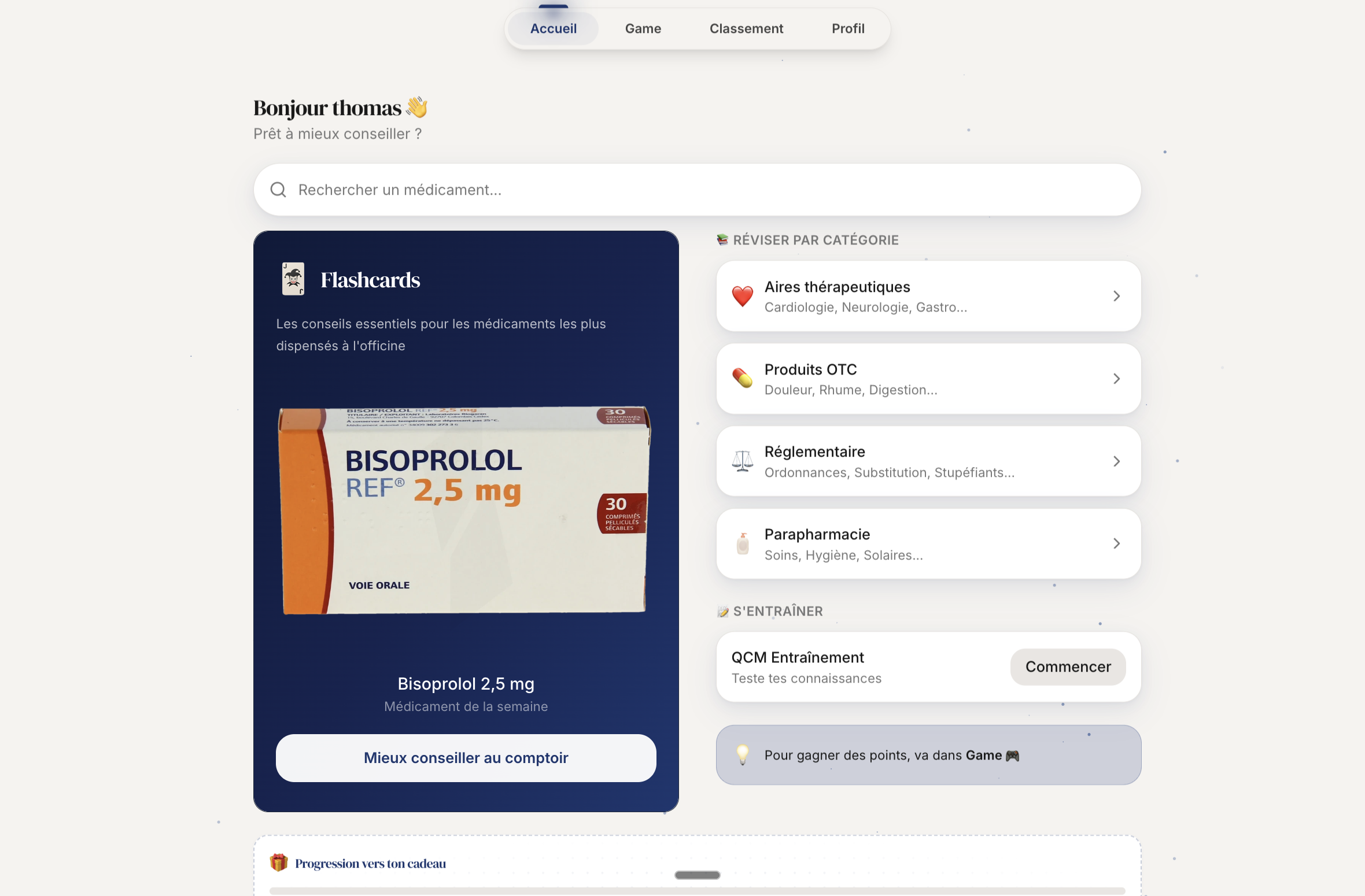Aperçu de la plateforme Offi6